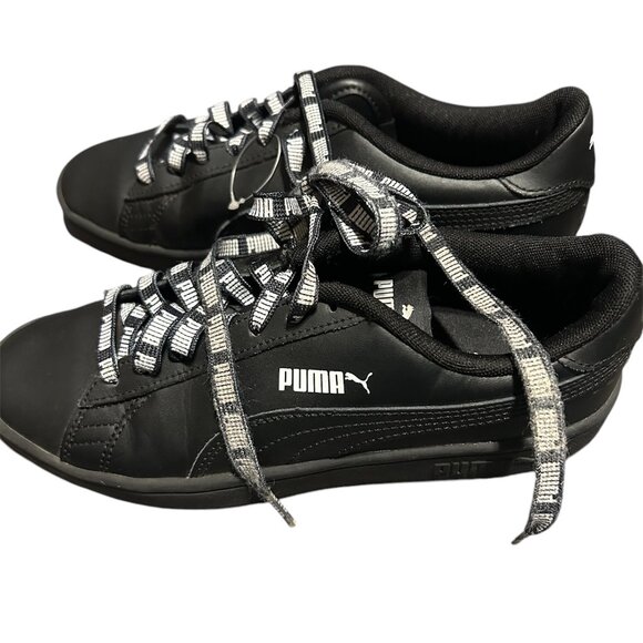 PUMA BOYS SHOES COLOR BLACK NEW NEVER SIZE 4.5 COME WITH NO BOX - Picture 10 of 10